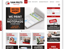 Tablet Screenshot of print-plus.ca